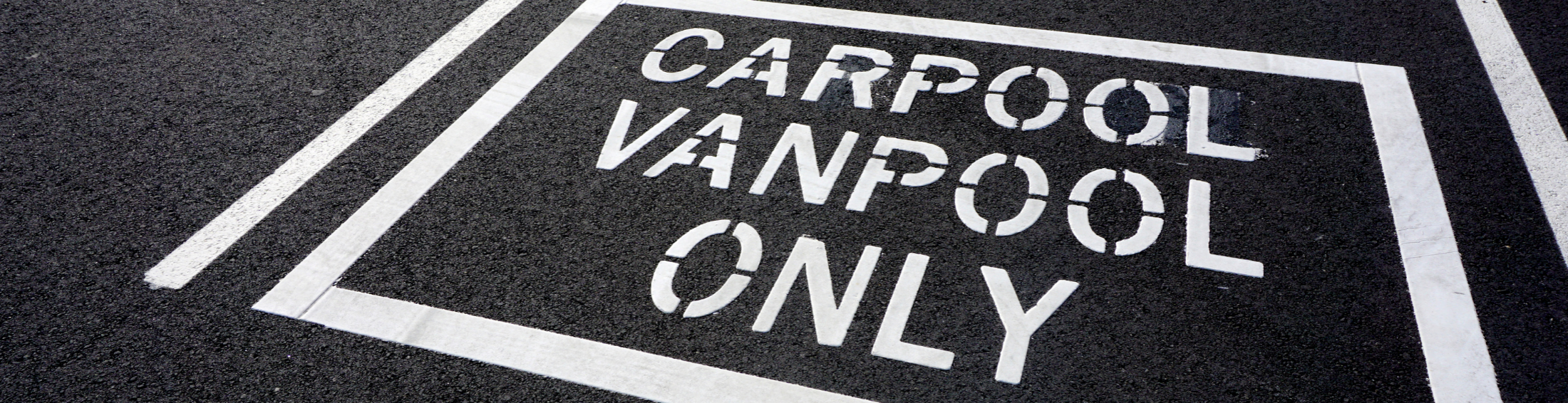 Carpool Vanpool Parking Spot