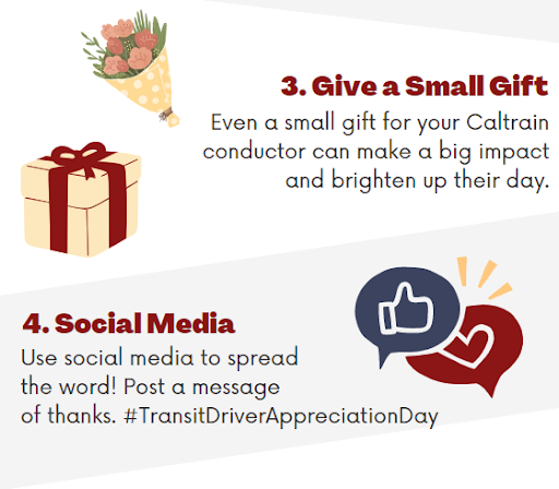 #3 Give a small gift. #4 Use Social Media to say thanks