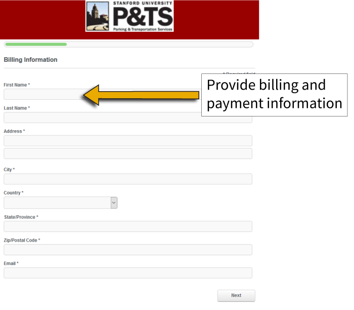 How to Add Payment Information - Step 4