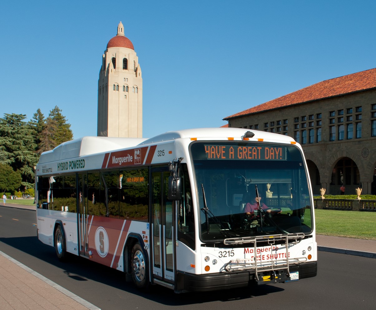 Marguerite Shuttle - Stanford University - Stanford campus