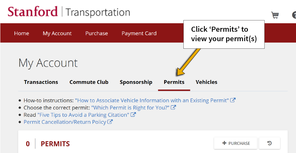 How to check status of your permit - Step 2