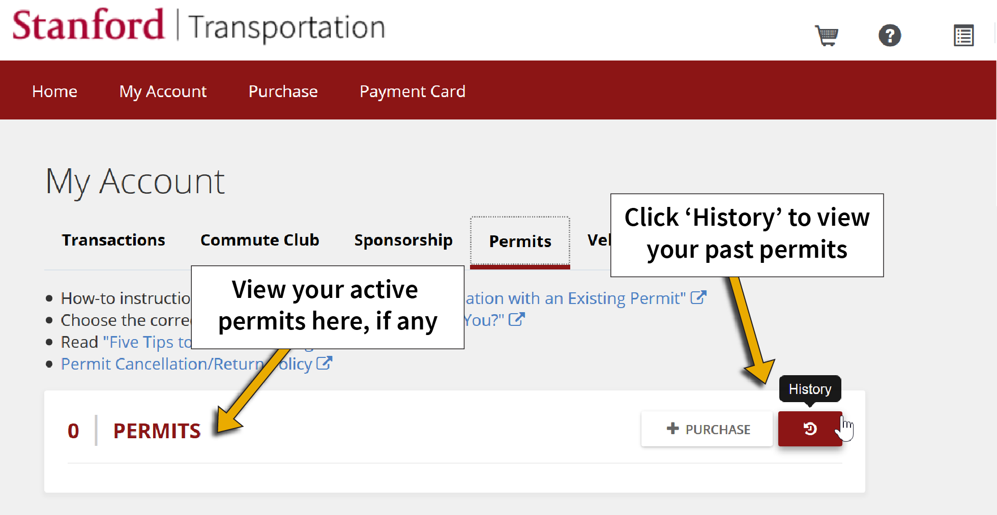 How to check status of your permit - Step 3