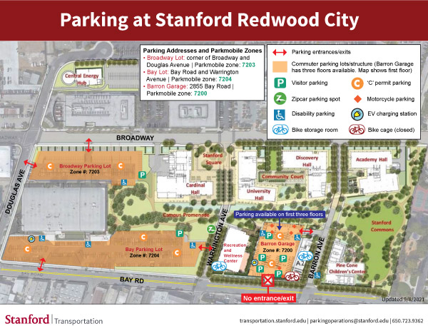 SRWC parking map