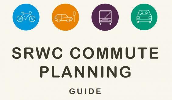 SRWC commute planning guide with icons