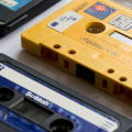 photo of multiple audio  cassette tapes